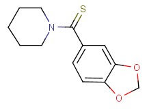 1-(1,3-benzodioxol-5-ylcarbonothioyl)piperidine