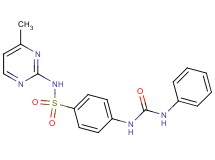 4-[(anilinocarbonyl)amino]-N-(4-methyl-2-pyrimidinyl)benzenesulfonamide