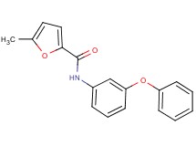 5-methyl-N-(3-phenoxyphenyl)-2-furamide