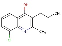 8-chloro-2-methyl-3-propyl-4-quinolinol