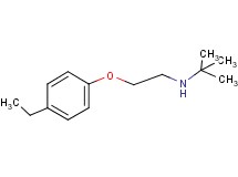 N-[2-(4-ethylphenoxy)ethyl]-2-methyl-2-propanamine hydrochloride
