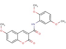 N-(2,5-dimethoxyphenyl)-6-methoxy-2-oxo-2H-chromene-3-carboxamide