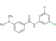 N-(3,5-dichlorophenyl)-3-(dimethylamino)benzamide