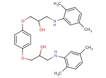 3,3'-[1,4-phenylenebis(oxy)]bis{1-[(2,5-dimethylphenyl)amino]-2-propanol}