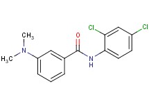 N-(2,4-dichlorophenyl)-3-(dimethylamino)benzamide