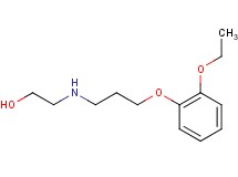 2-{[3-(2-ethoxyphenoxy)propyl]amino}ethanol ethanedioate (salt)