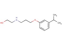 2-{[3-(3-isopropylphenoxy)propyl]amino}ethanol ethanedioate (salt)