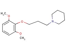 1-[3-(2,6-dimethoxyphenoxy)propyl]piperidine
