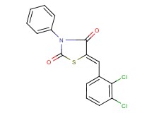 5-(2,3-dichlorobenzylidene)-3-phenyl-1,3-thiazolidine-2,4-dione