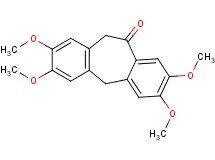 2,3,7,8-tetramethoxy-5,11-dihydro-10H-dibenzo[a,d][7]annulen-10-one