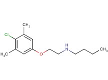 N-[2-(4-chloro-3,5-dimethylphenoxy)ethyl]-1-butanamine oxalate