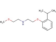 [2-(2-isopropylphenoxy)ethyl](2-methoxyethyl)amine oxalate