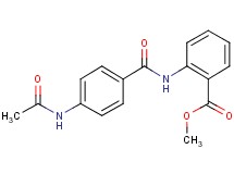 methyl 2-{[4-(acetylamino)benzoyl]amino}benzoate