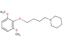1-[4-(2,6-dimethoxyphenoxy)butyl]piperidine oxalate