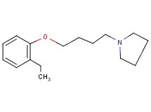 1-[4-(2-ethylphenoxy)butyl]pyrrolidine oxalate