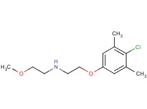 [2-(4-chloro-3,5-dimethylphenoxy)ethyl](2-methoxyethyl)amine oxalate