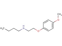 N-[2-(4-methoxyphenoxy)ethyl]-1-butanamine oxalate