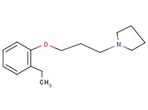 1-[3-(2-ethylphenoxy)propyl]pyrrolidine oxalate