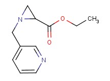 ethyl 1-(3-pyridinylmethyl)-2-aziridinecarboxylate