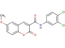 N-(3,4-dichlorophenyl)-6-methoxy-2-oxo-2H-chromene-3-carboxamide