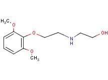 2-{[2-(2,6-dimethoxyphenoxy)ethyl]amino}ethanol