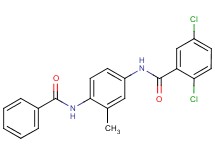 N-[4-(benzoylamino)-3-methylphenyl]-2,5-dichlorobenzamide