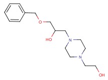 1-(benzyloxy)-3-[4-(2-hydroxyethyl)-1-piperazinyl]-2-propanol dihydrochloride