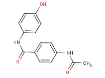 4-(acetylamino)-N-(4-hydroxyphenyl)benzamide
