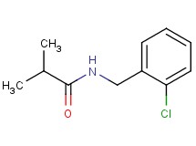 N-(2-chlorobenzyl)-2-methylpropanamide