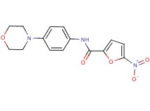 N-[4-(4-morpholinyl)phenyl]-5-nitro-2-furamide