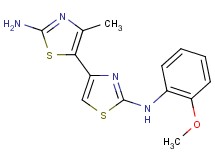 N~2~-(2-methoxyphenyl)-4'-methyl-4,5'-bi-1,3-thiazole-2,2'-diamine