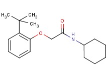 2-(2-tert-butylphenoxy)-N-cyclohexylacetamide