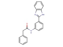 N-[3-(1H-benzimidazol-2-yl)phenyl]-2-phenylacetamide