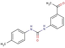 N-(3-acetylphenyl)-N'-(4-methylphenyl)urea