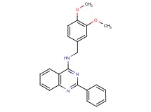 N-(3,4-dimethoxybenzyl)-2-phenyl-4-quinazolinamine