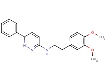 N-[2-(3,4-dimethoxyphenyl)ethyl]-6-phenyl-3-pyridazinamine