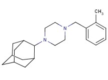 1-(2-adamantyl)-4-(2-methylbenzyl)piperazine oxalate