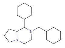 1-cyclohexyl-2-(cyclohexylmethyl)octahydropyrrolo[1,2-a]pyrazine