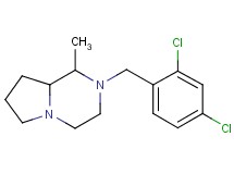 2-(2,4-dichlorobenzyl)-1-methyloctahydropyrrolo[1,2-a]pyrazine