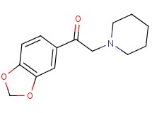 1-(1,3-benzodioxol-5-yl)-2-(1-piperidinyl)ethanone hydrochloride