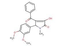 4-benzoyl-5-(3,4-dimethoxyphenyl)-3-hydroxy-1-methyl-1,5-dihydro-2H-pyrrol-2-one