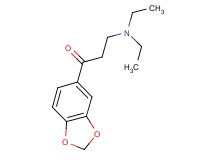 1-(1,3-benzodioxol-5-yl)-3-(diethylamino)-1-propanone hydrochloride