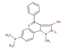 4-benzoyl-5-[4-(dimethylamino)phenyl]-3-hydroxy-1-methyl-1,5-dihydro-2H-pyrrol-2-one