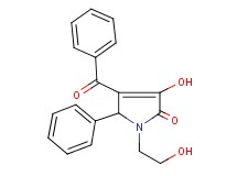 4-benzoyl-3-hydroxy-1-(2-hydroxyethyl)-5-phenyl-1,5-dihydro-2H-pyrrol-2-one