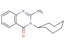 3-cycloheptyl-2-methyl-4(3H)-quinazolinone