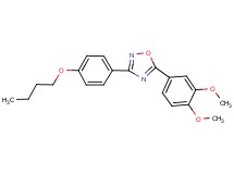 3-(4-butoxyphenyl)-5-(3,4-dimethoxyphenyl)-1,2,4-oxadiazole