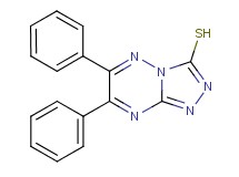 6,7-diphenyl[1,2,4]triazolo[4,3-b][1,2,4]triazine-3-thiol