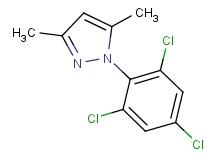 3,5-dimethyl-1-(2,4,6-trichlorophenyl)-1H-pyrazole
