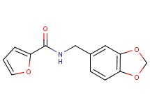 N-(1,3-benzodioxol-5-ylmethyl)-2-furamide