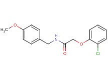 2-(2-chlorophenoxy)-N-(4-methoxybenzyl)acetamide